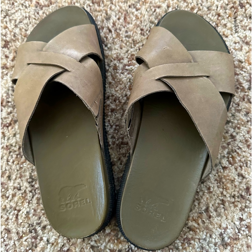 Sorel leather sandal